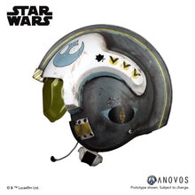 Load image into Gallery viewer, ROGUE ONE: A STAR WARS™ STORY General Merrick Blue Squadron Helmet Accessory
